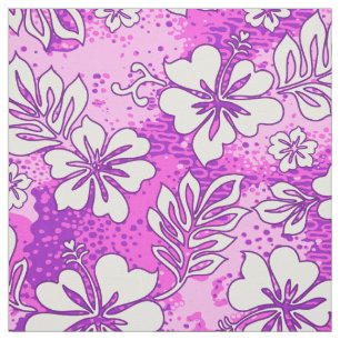 Tissu Ketmie en forme de coeur hawaïenne de Pua Aloha