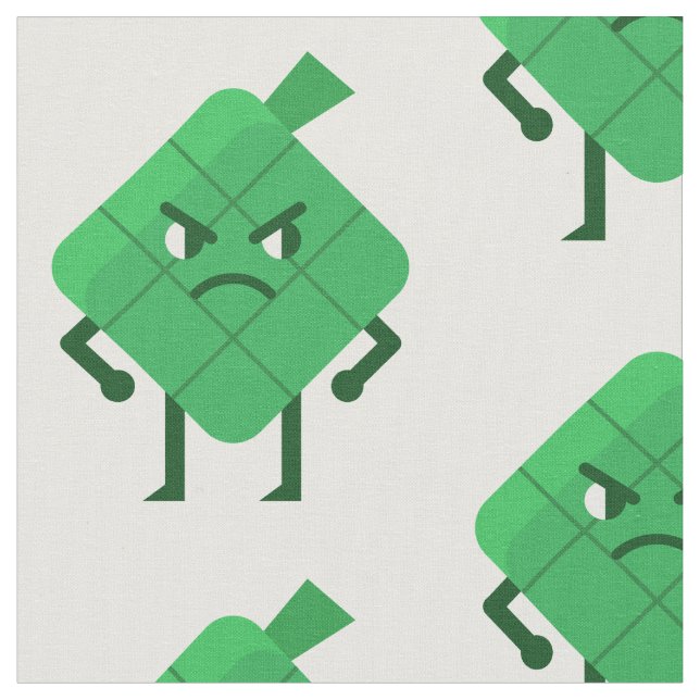 tissu Ketupat en colère (Fermer)