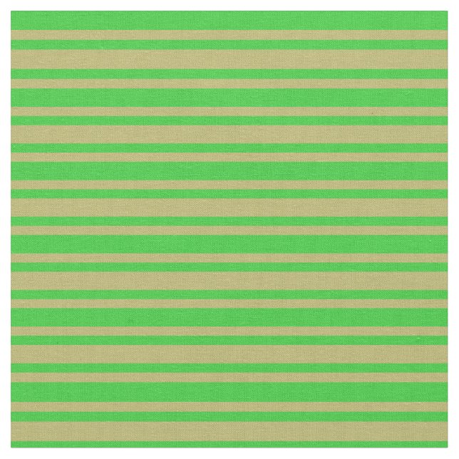 Tissu Khaki foncé et Motif vert citron (Fermer)