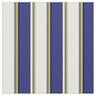 Tissu Khaki foncé, gris foncé, blanc, bleu nuit et noir