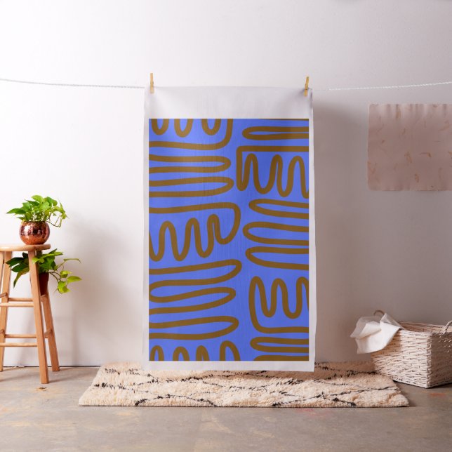Tissu Kismet Blues (In Situ)