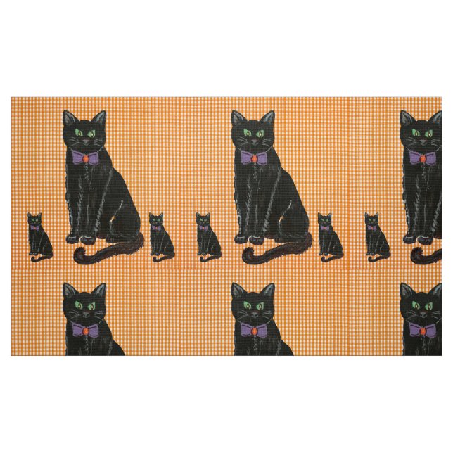 Tissu Kitty Kitty Kitty Fabric (Fat Quarter)