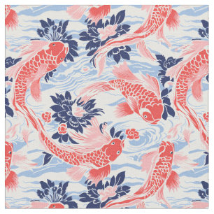Tissu Koi Pond Sérénité