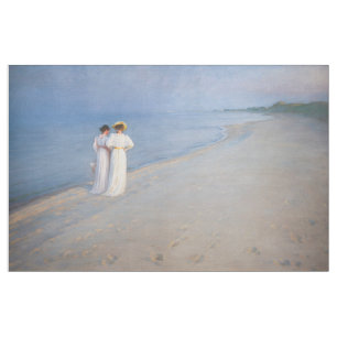 Tissu Kroyer - Soirée d'été sur Skagen Beach