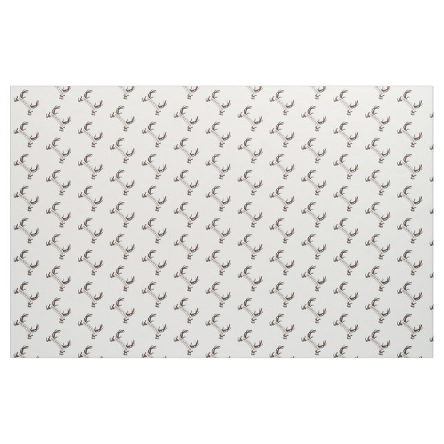 Tissu "La chasse est au-dessus" de bannière rustique (Fat Quarter)