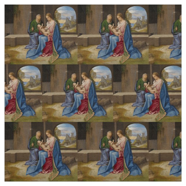 Tissu La famille sainte par Giorgione (Échantillon)