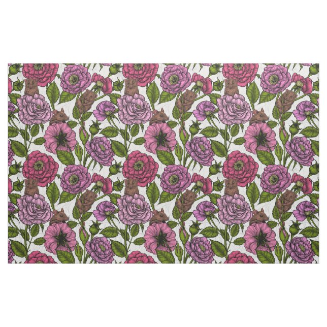 Tissu La fête des souris (Fat Quarter)