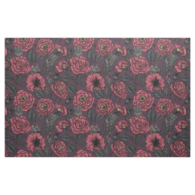 Tissu La fête des souris (Fat Quarter)