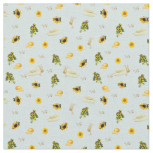 Tissu La fête du jardin