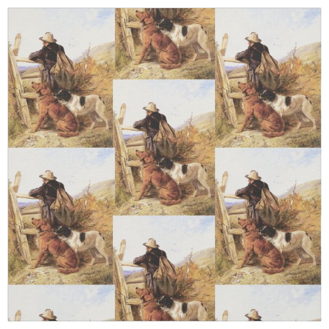 Tissu La garde-chasse (Échantillon)