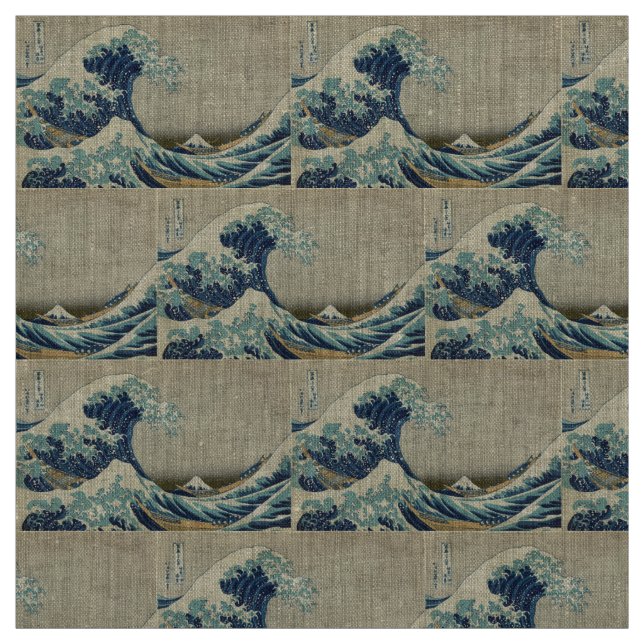 Tissu La Grande Vague (Échantillon)