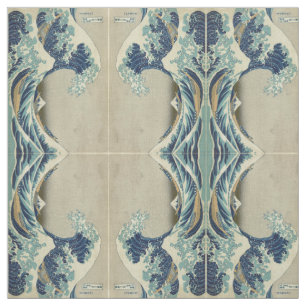 Tissu La Grande Vague