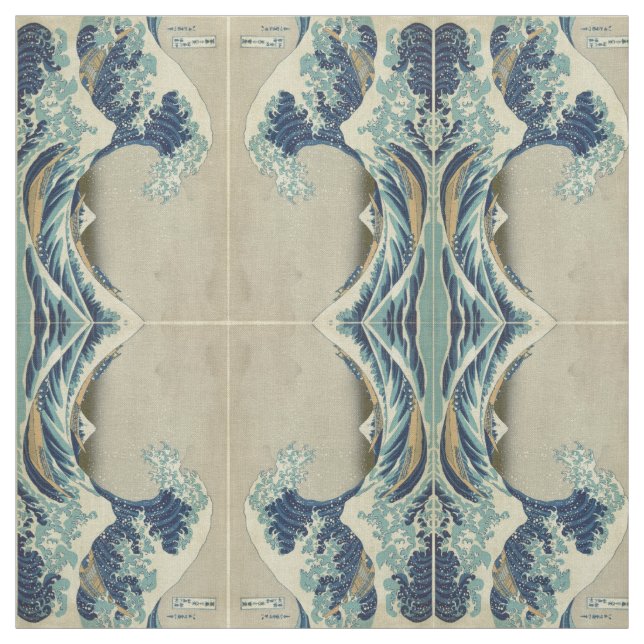 Tissu La Grande Vague (Échantillon)