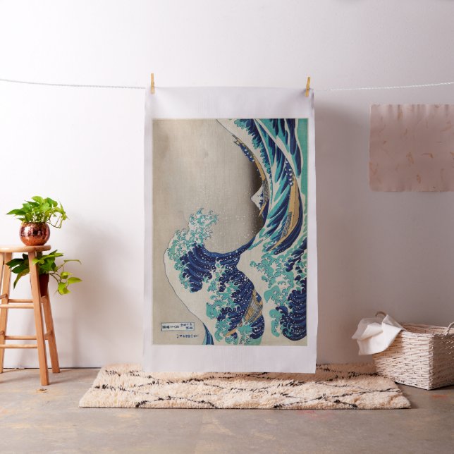 Tissu La Grande Vague de Kanagawa (In Situ)