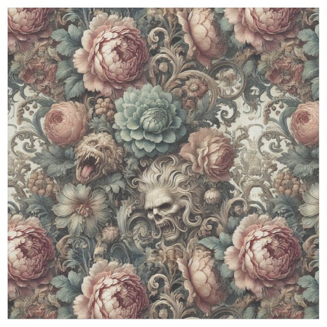 Tissu La malédiction du botaniste - Carrelage classique  (Fermer)