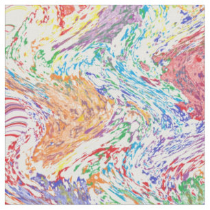 Tissu La palette d'un artiste