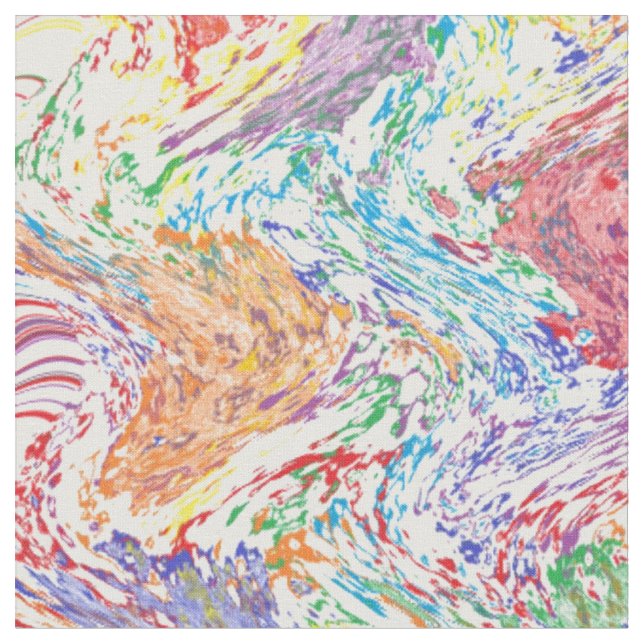 Tissu La palette d'un artiste (Fermer)