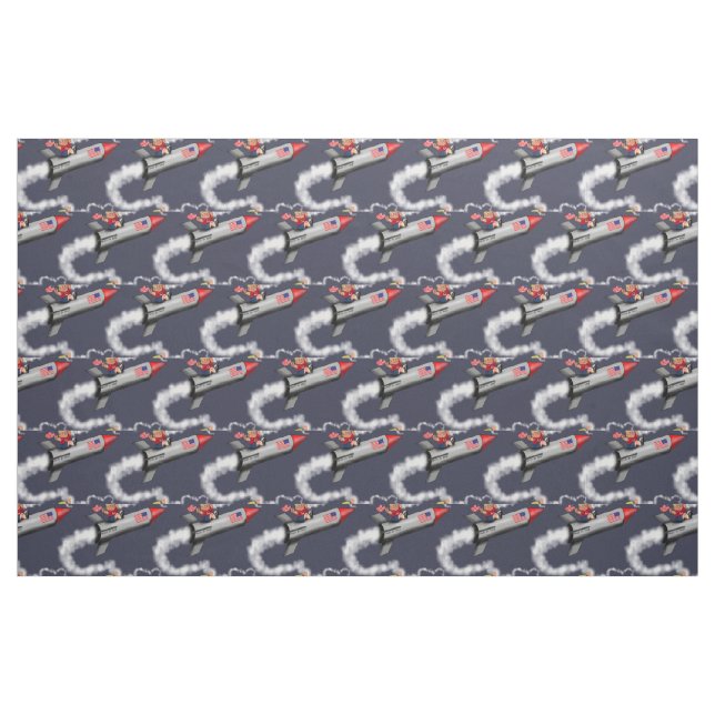 Tissu La petite Trump sur la sellette (Fat Quarter)