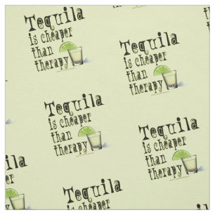 TISSU - la TEQUILA est meilleur marché que la