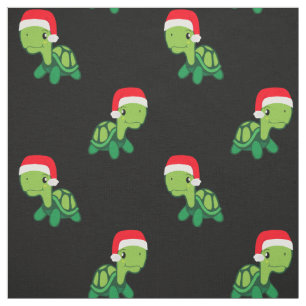 Tissu La Turque Maillée Animal Joyeux Noël Père Noël