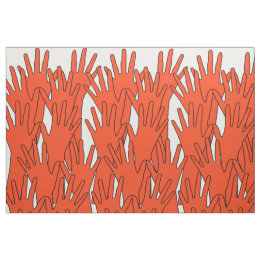 Tissu La vague rouge