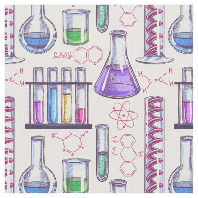 Tissu Laboratoire de chimie (Fermer)