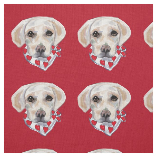TISSU LABRADOR RETRIEVER BLANC (Échantillon)