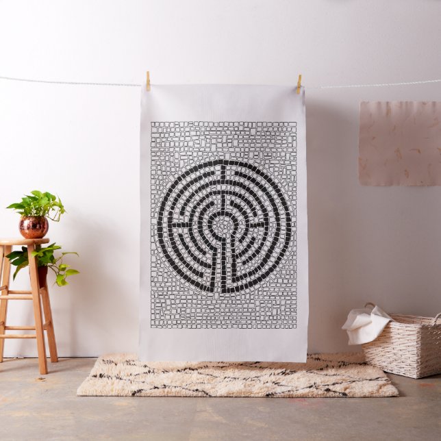 Tissu LABYRINTH VII Fabric Big (In Situ)