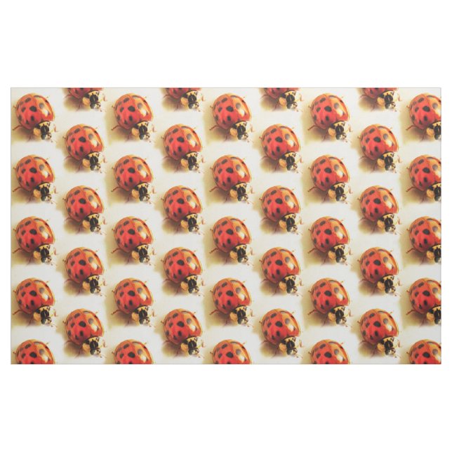 Tissu Ladybug Fabric (Fat Quarter)