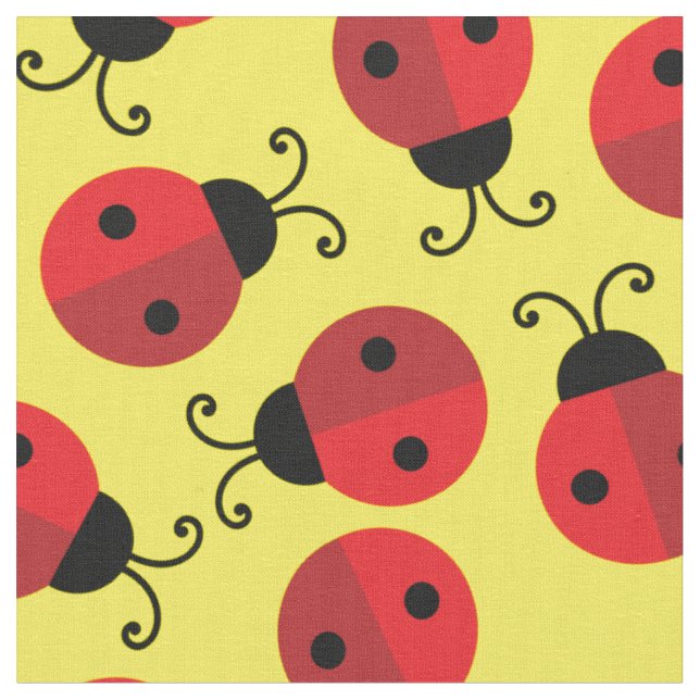 Tissu Ladybugs Enfants mignons Bugs Baby Nursery (Fermer)
