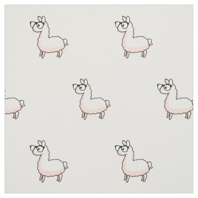 Tissu Lama de hippie (Échantillon)