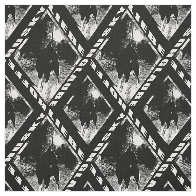 Tissu L'Amour de Husky (Échantillon)