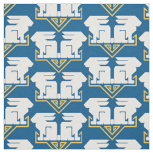 Tissu Lapins Art déco