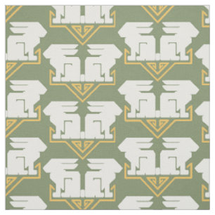 Tissu Lapins Art déco