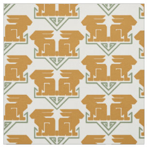 Tissu Lapins Art déco