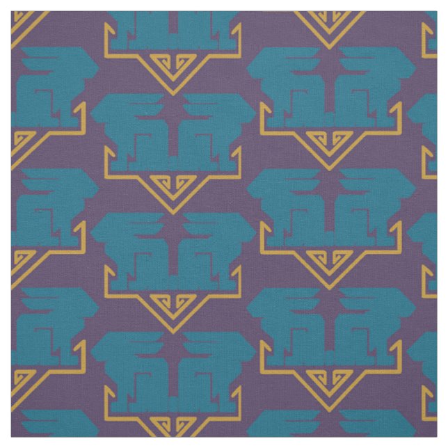 Tissu Lapins Art déco (Échantillon)