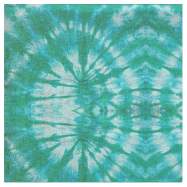 Tissu L'Aqua teignent en nouant (Fermer)