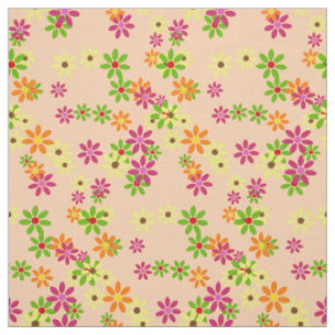 Tissu L'art de bruit fleurit le motif sans couture + vos