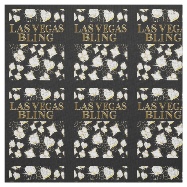 TISSU LAS VEGAS BLING (Échantillon)