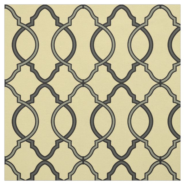 Tissu Latis Motif géométrique (Échantillon)