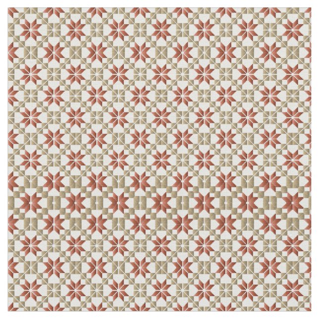 Tissu Latvian Morning SUN motif géométrique IX (Fermer)