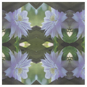 Tissu Lavande Clematis Fleur Nichée Dans Trellis