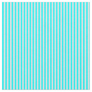 Tissu Lavande et bandes de couleur cyan