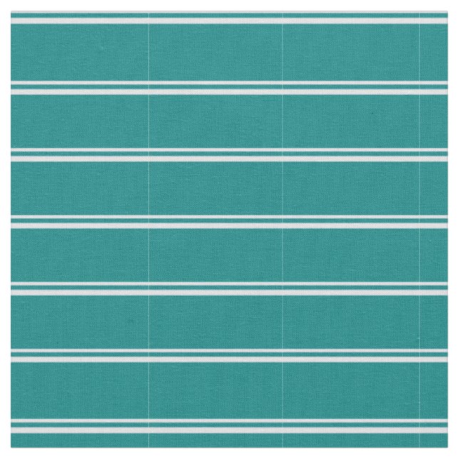 Tissu Lavande et bandes Turquoises (Fermer)