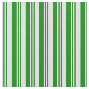 Tissu Lavande et bandes vertes
