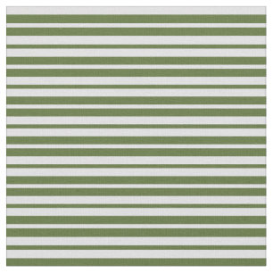 Tissu Lavande et lignes foncées en vert olive