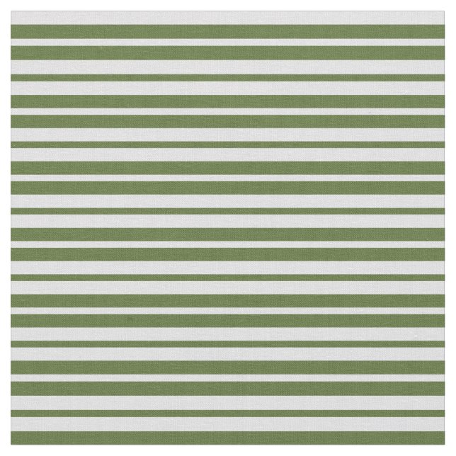 Tissu Lavande et lignes foncées en vert olive (Fermer)