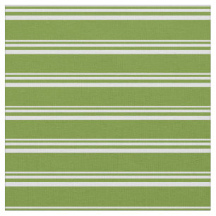 Tissu Lavande et lignes vertes/Motif de bandes