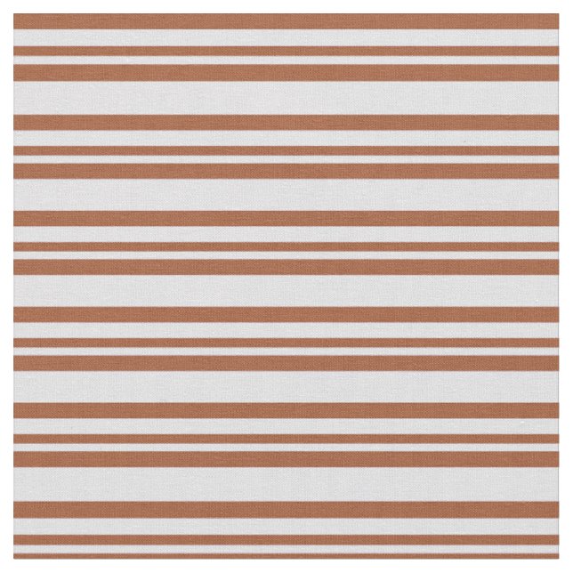 Tissu Lavande et Motif de couleur Sienne (Fermer)