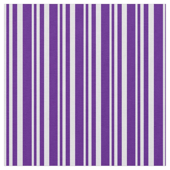 Tissu Lavande et Motif Indigo (Fermer)